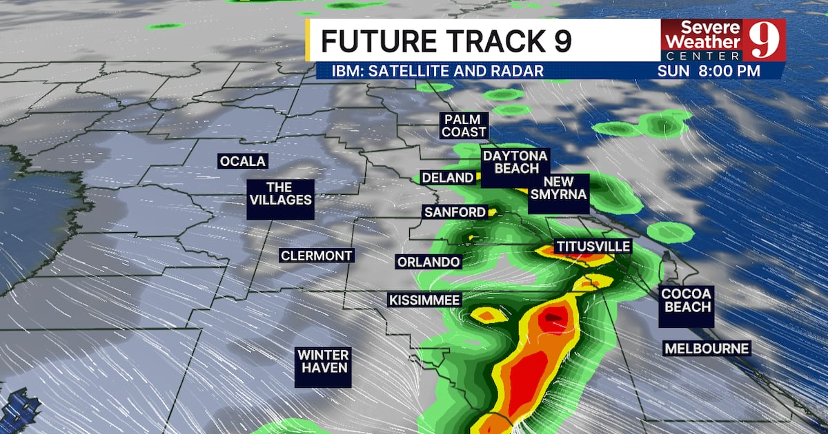 Central Florida braces for afternoon thunderstorms