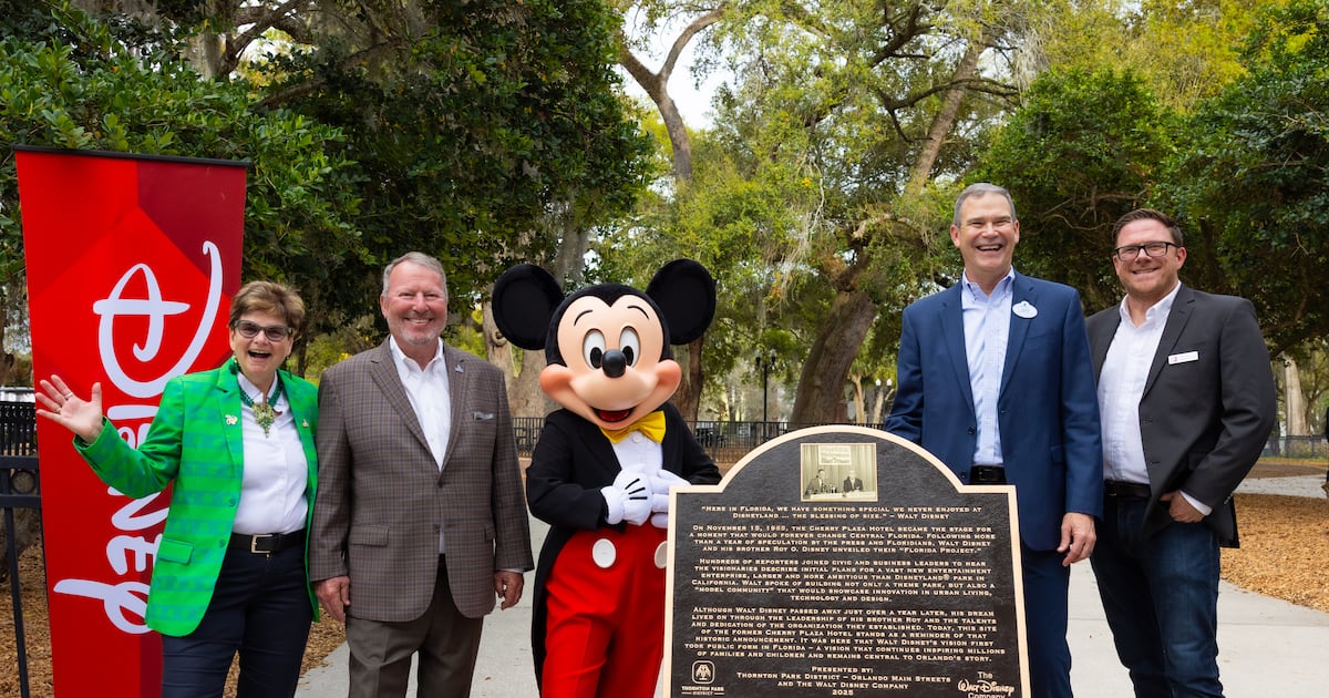 Orlando unveils plaque celebrating Disney’s historic Florida Project announcement – WFTV