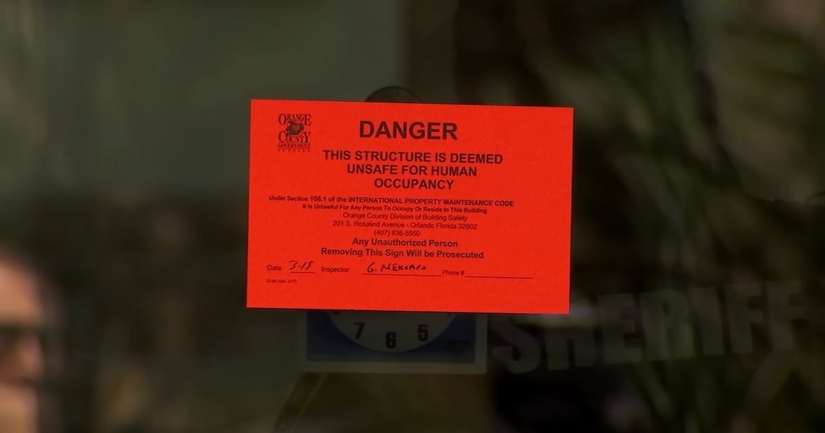 Renters insurance claims likely on hold for displaced tenants – WFTV