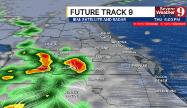 Summer-like weather in Central Florida, showers ahead