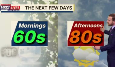 Evening fog and more warm afternoons in the Jacksonville area – Action News Jax