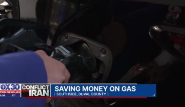 Tensions in Iran, seasonal demand push gas prices to $3.49 in Jacksonville – Action News Jax