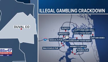 More than 100 illegal gambling machines seized in Jacksonville crackdown – Action News Jax
