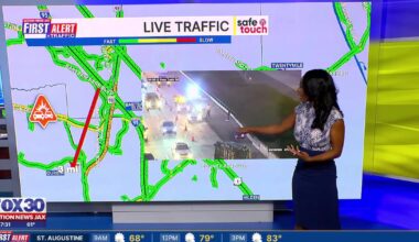 Crash Closes Lane on State Road 9B North at Racetrack Road – Action News Jax