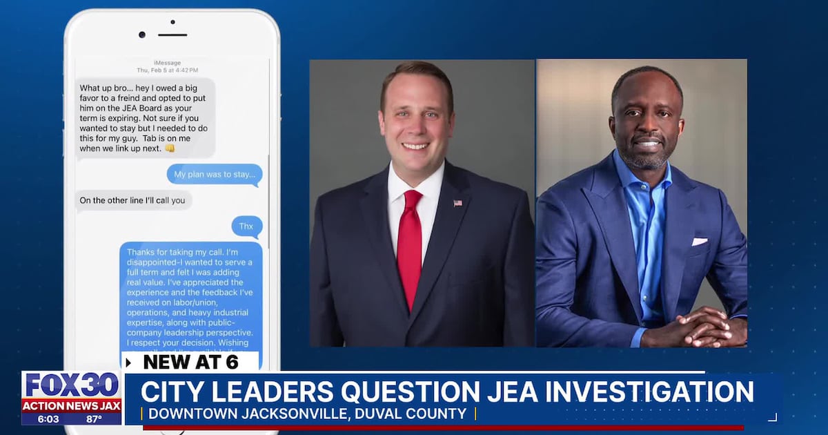 City leaders weigh in on optics of newly launched investigation – Action News Jax