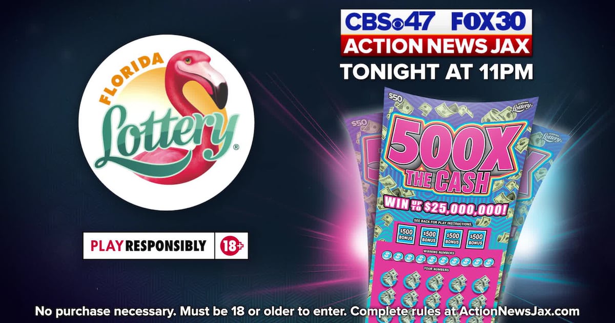 Watch Action News Jax weeknights at 11 p.m. to win $300 in Florida Lottery scratch-offs – Action News Jax