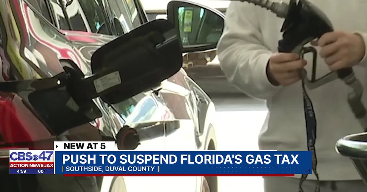 Florida Democrats call for state leaders to tap into rainy-day fund and suspend gas tax – Action News Jax