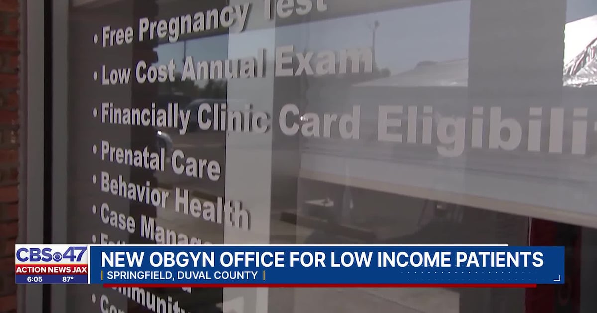 Clinic for low-income families opens in Springfield – Action News Jax