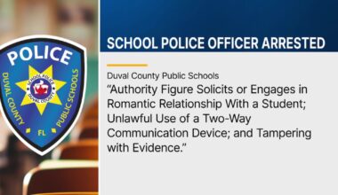 Parent reacts to former DCPS police officer arrested – Action News Jax
