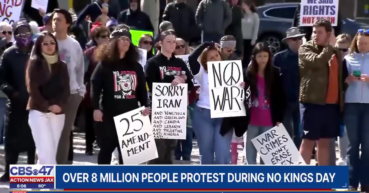 ‘No Kings’ protests held across Northeast Florida and nationwide – Action News Jax