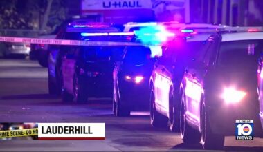 2 hospitalized after double shooting at Lauderhill shopping plaza