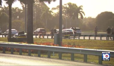 Report IDs Virginia woman shot by trooper after stabbing him on Dolphin Expressway: FHP
