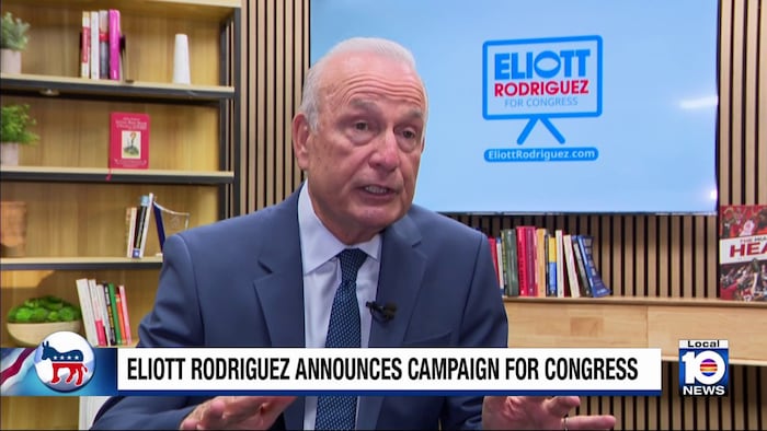 Former South Florida news anchor Eliott Rodriguez announces congressional run