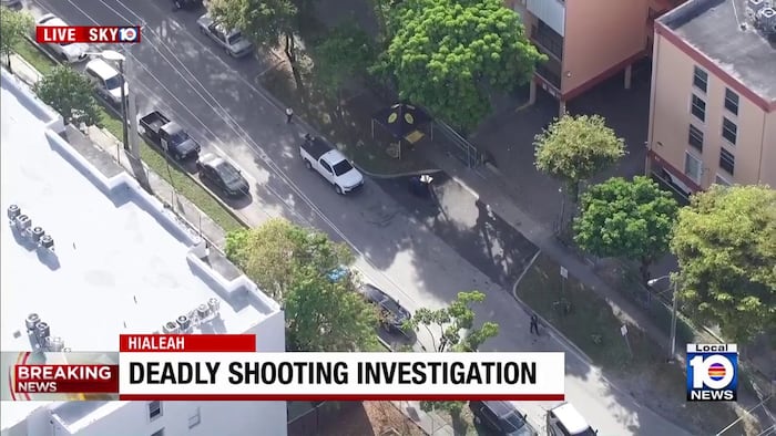 Gunman sought after man killed in shooting outside Hialeah apartment complex