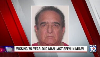 Police in Miami search for missing endangered man