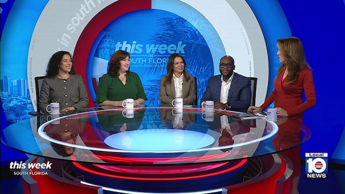 Alexis Calatayud, Christine Hunschofsky, Ileana Garcia, Shevrin Jones