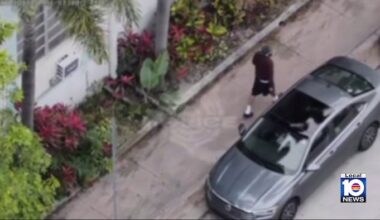 Video shows how Eagle 1 drone helped Miami Beach police during pursuit