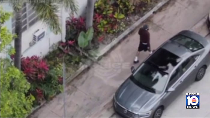 Video shows how Eagle 1 drone helped Miami Beach police during pursuit