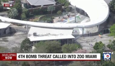 Zoo Miami receives bomb threat for fourth straight day