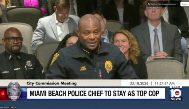Miami Beach commissioners decide to keep Police Chief Wayne Jones on the job