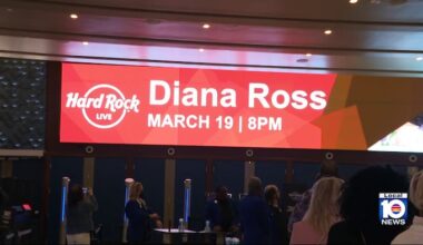 Diana Ross performs in front of sold out crowd at Hard Rock Live