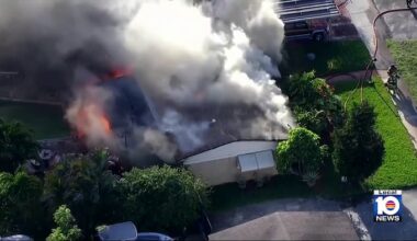 Fire tears through longtime Miami Gardens home of retired teacher