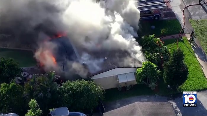 Fire tears through longtime Miami Gardens home of retired teacher