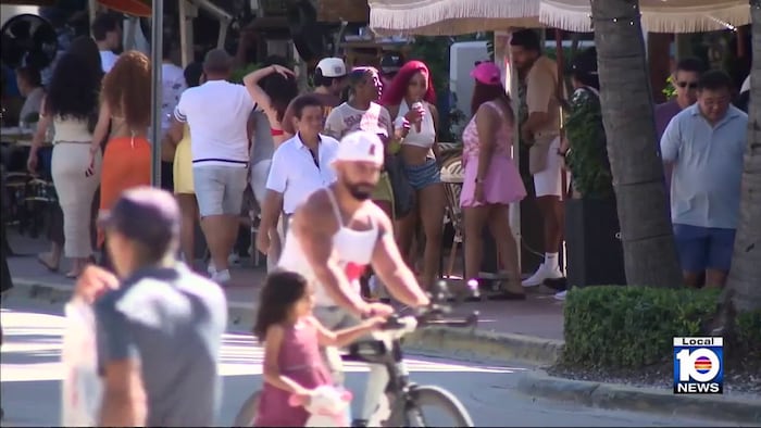 Spring break crowds return to Miami Beach with mix of parties and precautions
