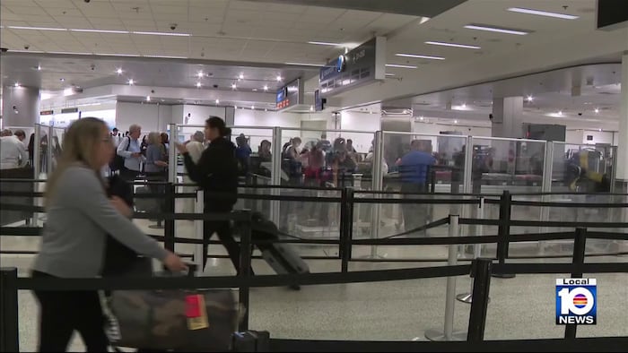 No ICE agents manning FLL, MIA security lines — at least not yet