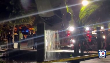 Videos show law enforcement during chase, crews pulling out stolen van after fatal crash in Broward