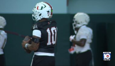 Miami Hurricanes open spring practice with new QB, high expectations