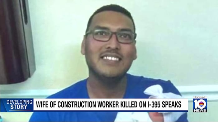Widow grieves for ‘hardworking’ Honduran husband who fell from Miami’s signature bridge project