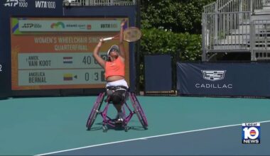 50th anniversary of wheelchair tennis celebrated at Miami Open