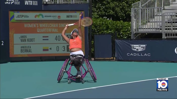 50th anniversary of wheelchair tennis celebrated at Miami Open