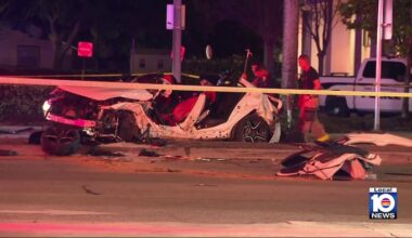 3 injured in Fort Lauderdale crash; 1 in critical condition