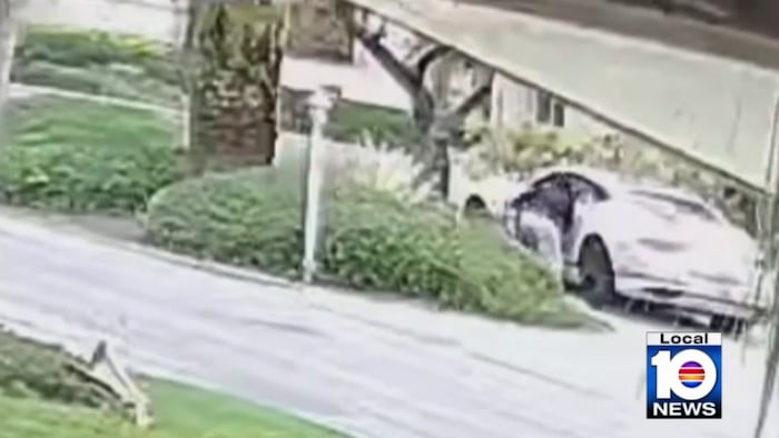 Video shows Bentley stolen from outside Fort Lauderdale home with small dog inside