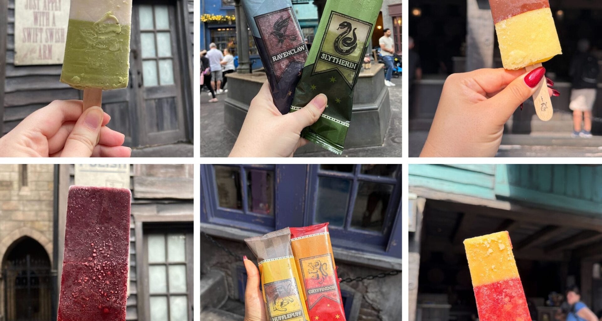 Celebrate Your Hogwarts House with Ice Lollies at Universal Orlando Resort