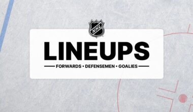 Lightning at Oilers projected lineups