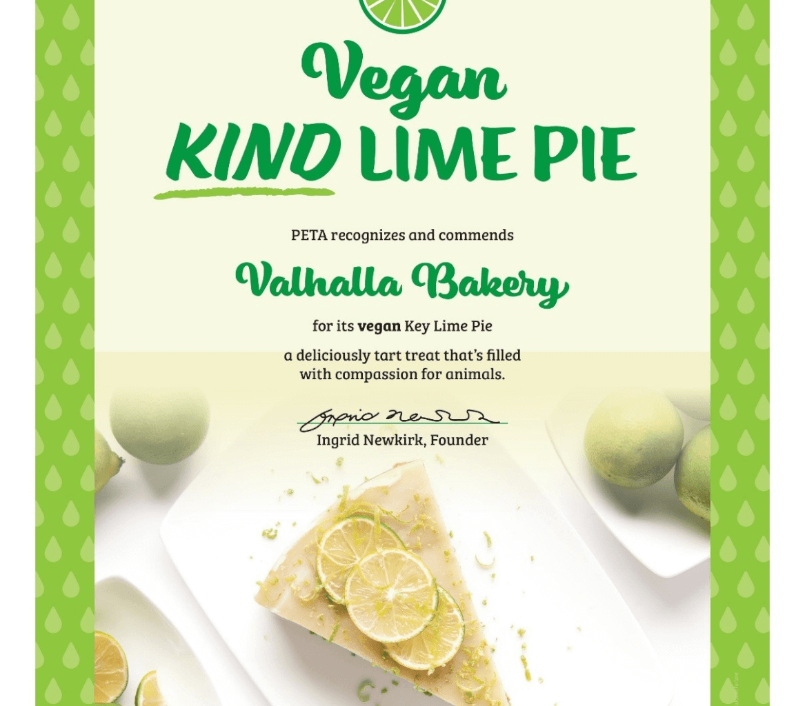 Simply the Zest! Orlando Bakery Wins Big in PETA’s Best Vegan Key Lime Pie Awards