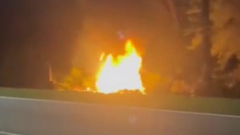 Speeding Car Hits Tree and Catches Fire in Fatal Crash on EPCOT Center Drive