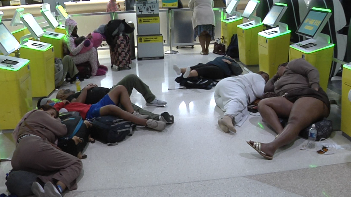 Long lines, delays seen at FLL due to weather and limitations at security checkpoints – NBC 6 South Florida