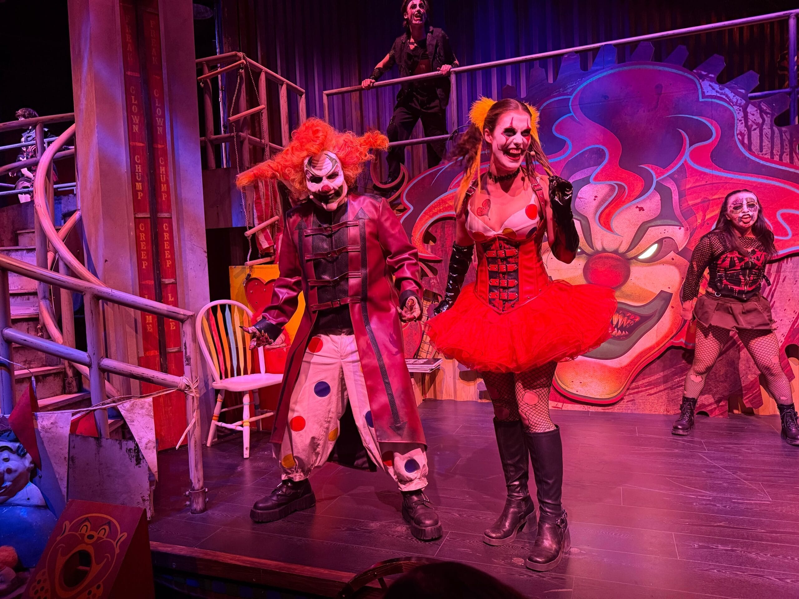 Jack and Chance: Stay or Slay show at Universal Horror Unleashed in Las Vegas