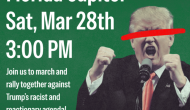 Tallahassee Coalition Against Trump to hold No Kings rally March 28 — Fight Back! News