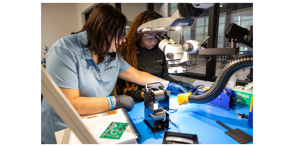 Jabil Announces $1.1M Multi-Year Donation to St. Petersburg College to Strengthen Local Manufacturing Talent Pipeline