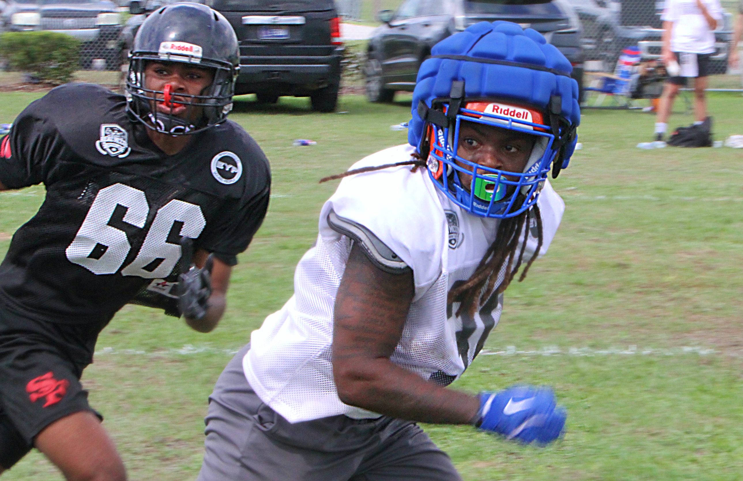 West Orange 2027 running back Jayden Ammons at the Real...