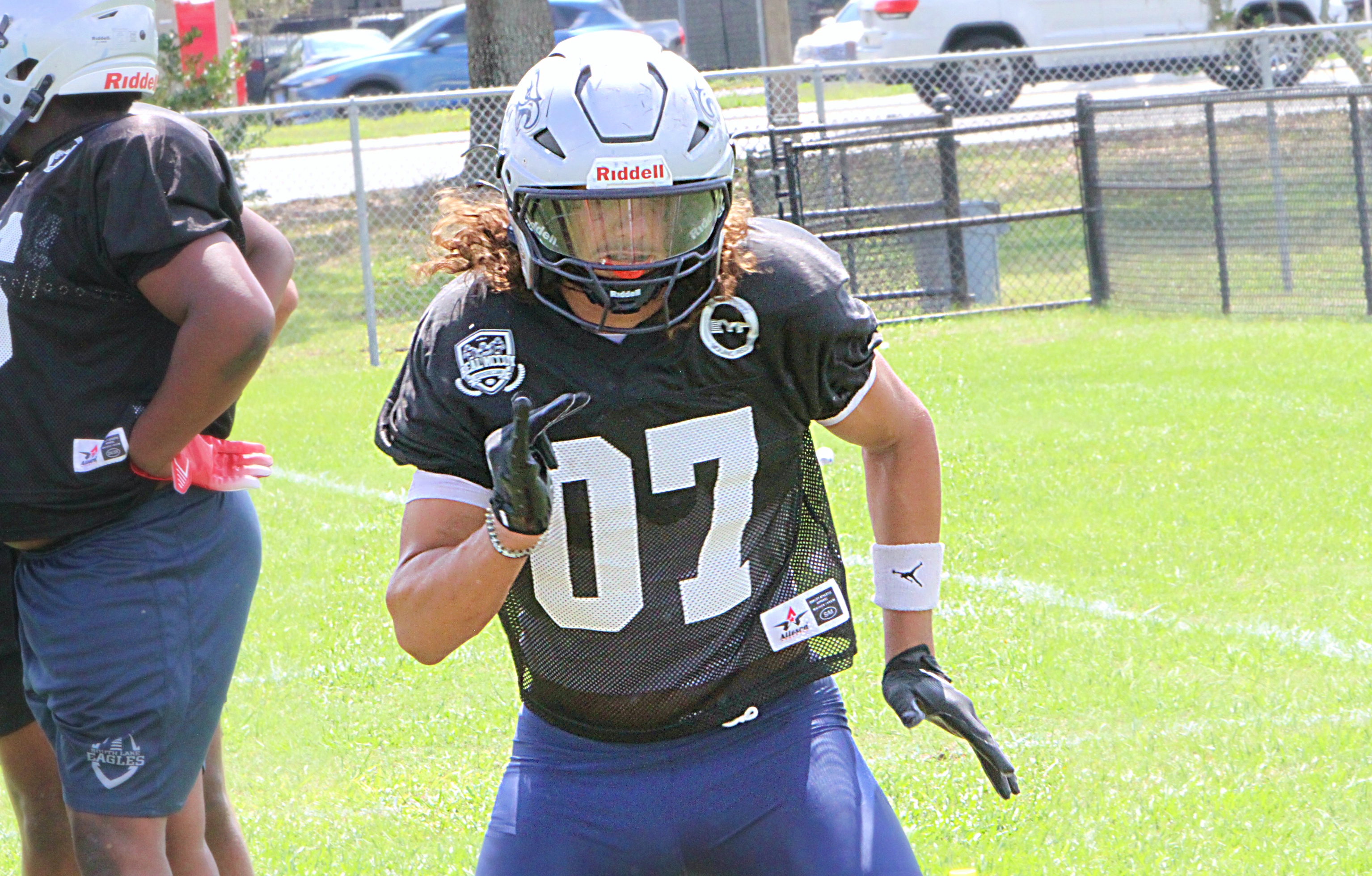 South Lake 2027 athlete Jayson Vasquez at the Real McCoy...