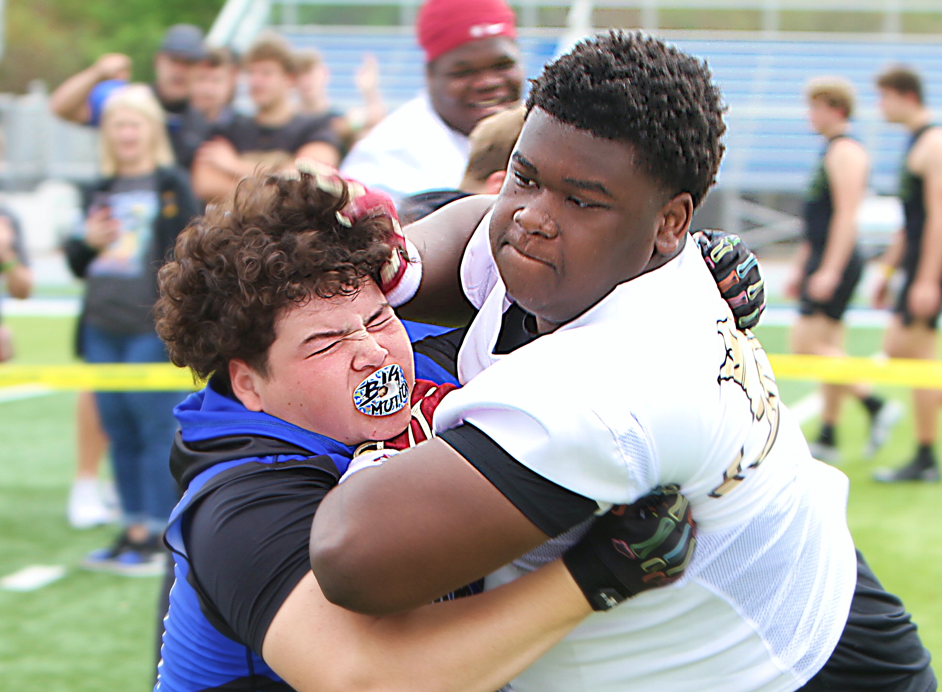 TFA 2029 defensive lineman J'Deion Jackson at the 2026 Orlando...