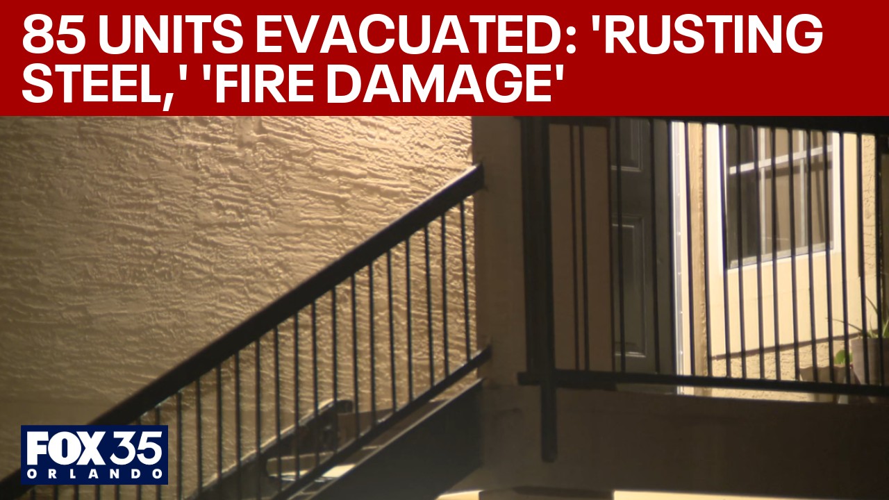 Lake Mary apartment evacuation: 85 units ruled 'unsafe'