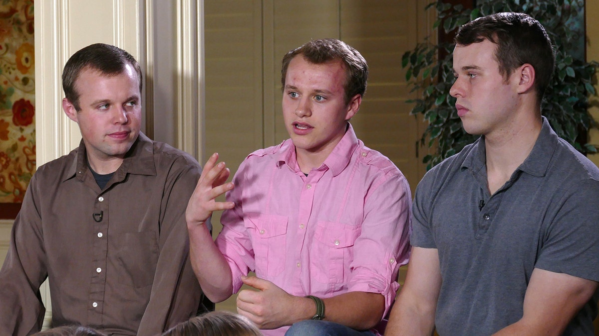 Joseph Duggar with brothers