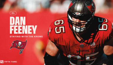 Tampa Bay Buccaneers Re-Sgin G Dan Feeney
